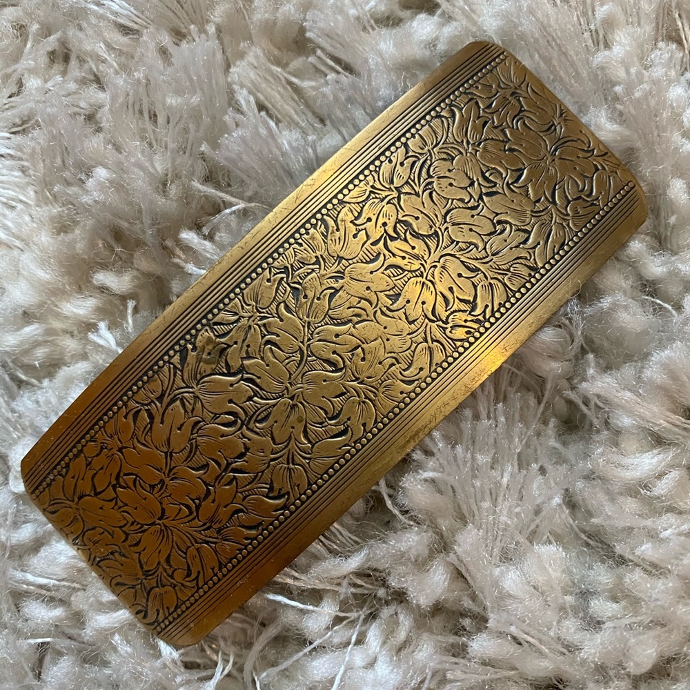 French Golden Hair Clip